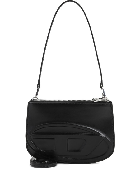 Geanta de umar Diesel 1DR neagra din piele
