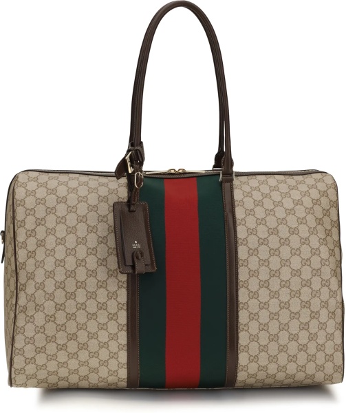 Geanta de umar GG Travel Bag Web stripe