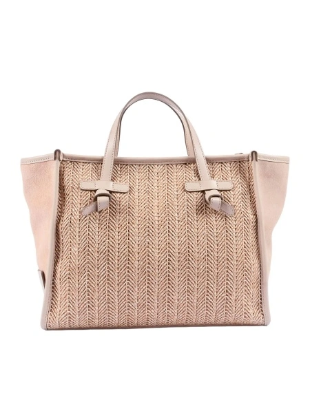 Geanta de umar LEATHER AND FABRIC BAG