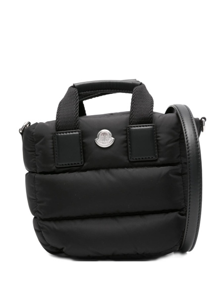 Geanta de umar Moncler neagra din poliamida