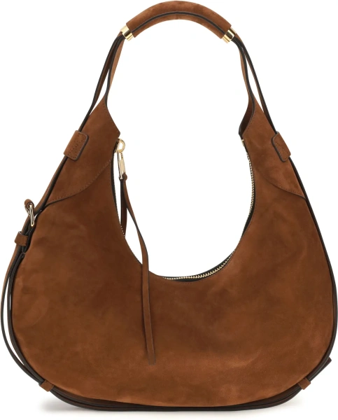 Geanta de umar Moschino maro