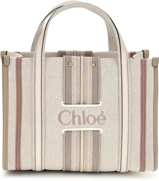 Geanta de umar Small Woody Loop canvas Tote Bag