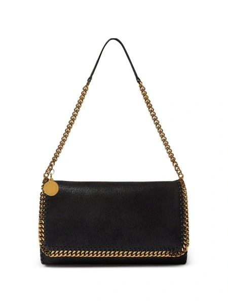 Geanta de umar Stella McCartney falabella neagra din polyester