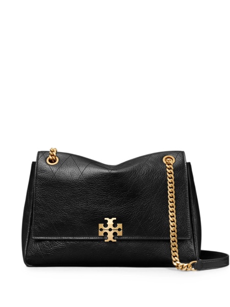 Geanta de umar Tory Burch neagra din piele