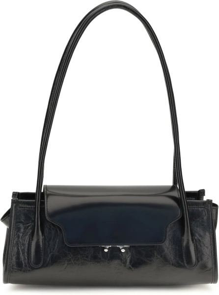 Geanta de umar Trunkette leather Shoulder Bag