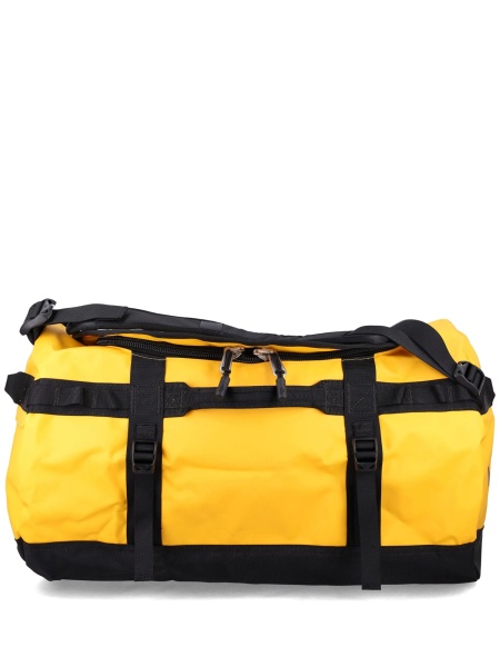Geanta de voiaj The North Face galbena din poliester reciclat si pvc