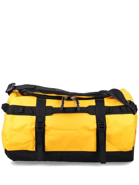 Geanta de voiaj The North Face galbena din poliester reciclat si pvc