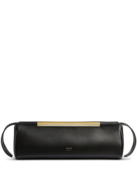 Geanta plic Khaite neagra din piele
