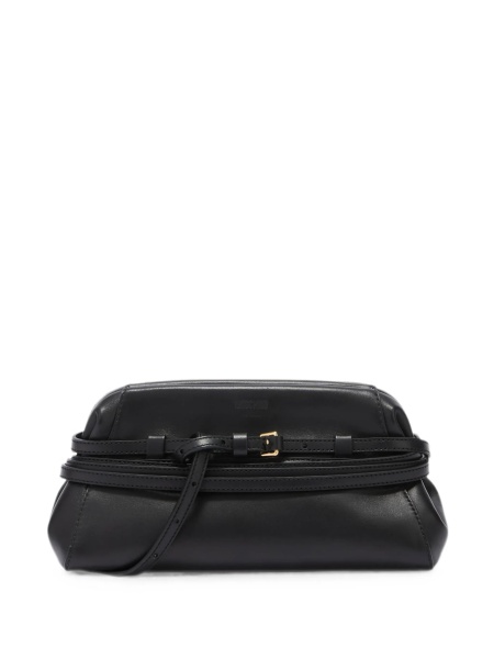 Geanta plic Moschino neagra din piele