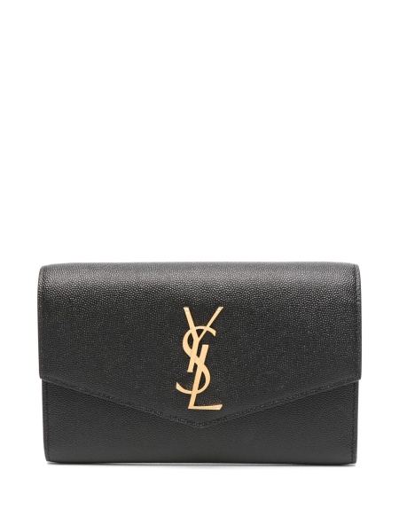 Geanta plic Saint Laurent Envelope neagra din piele