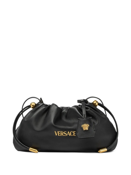 Geanta plic Versace neagra din piele