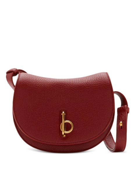 Geanta tip postas Burberry rosie din piele