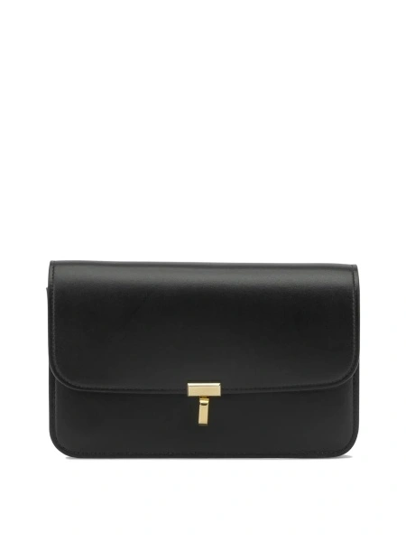 Geanta tip postas TOTEME 'T-lock' neagra