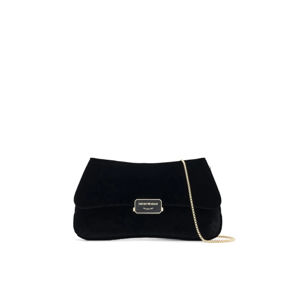 Genti Emporio Armani Velvet Clutch Bag