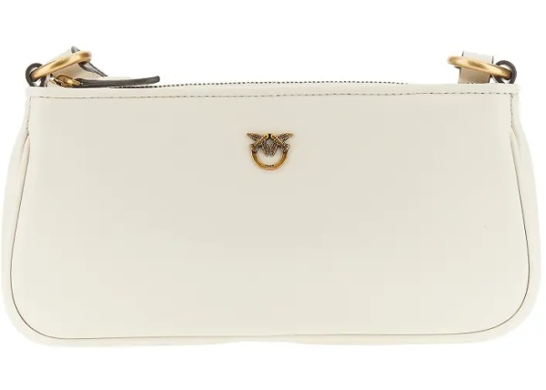 Genti Leather mini baguette bag