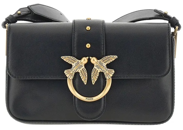 Genti Leather mini 'Love Bag Slouchy' bag