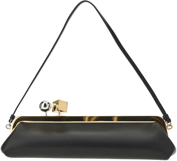 Genti Nappa leather 'Salon' pouch