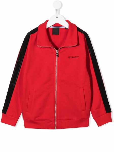 Hanorac Givenchy rosu din polyester si bumbac