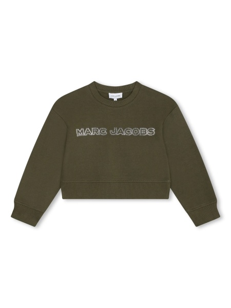 Hanorac Marc Jacobs verde din bumbac