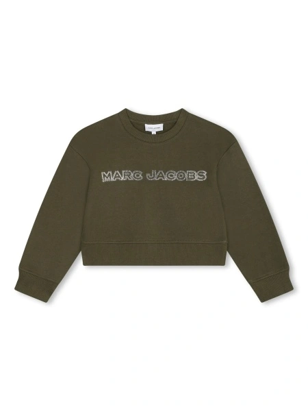 Hanorac Marc Jacobs verde din bumbac