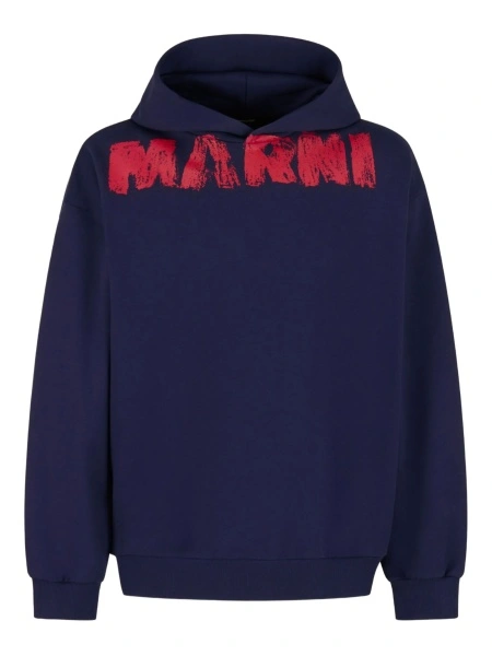 Hanorac Marni albastru din bumbac