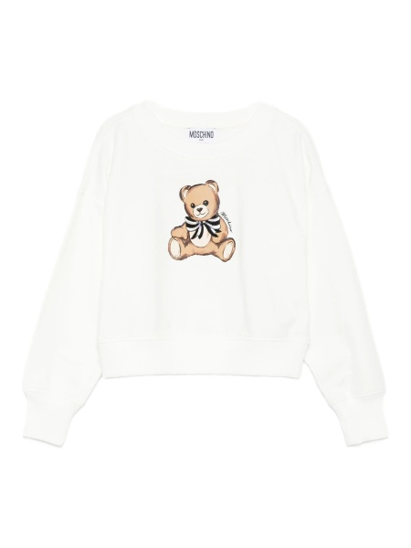 Hanorac Moschino alb