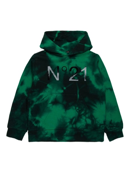 Hanorac N°21 Kids verde