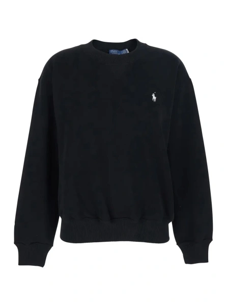 Hanorac Ralph Lauren negru din bumbac