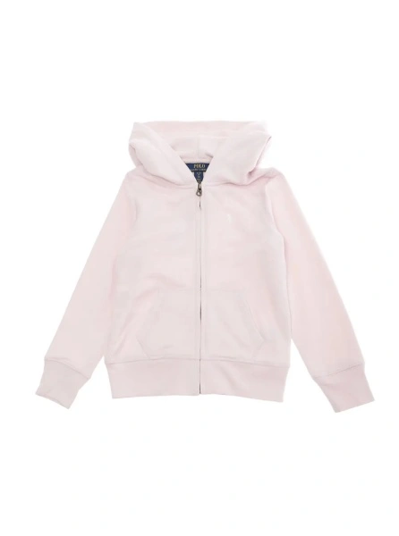 Hanorac Ralph Lauren roz din bumbac