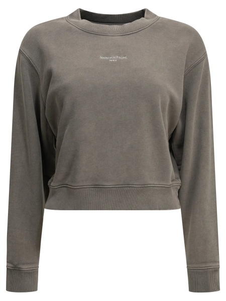 Hanorace MAISON KITSUNÉ Crewneck sweatshirt with logo