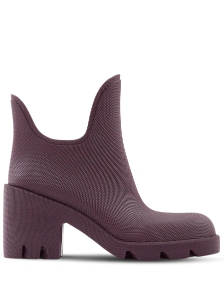 Incaltaminte Burberry vintage check violet din cauciuc