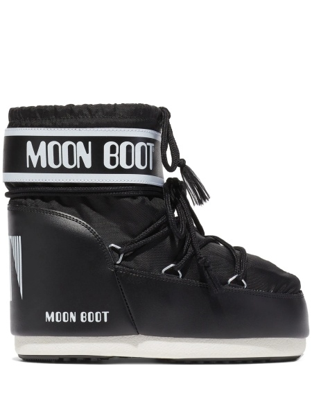 Incaltaminte Moon Boot neagra din material textil