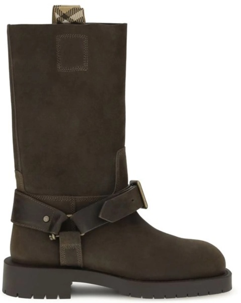Incaltaminte Suede Saddle Boots