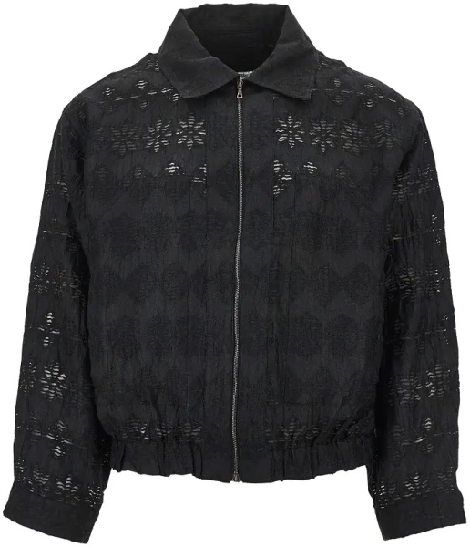 Jacheta 'Ares' linen-blend blouson