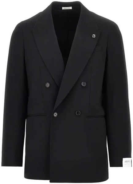 Jacheta 'Arezzo' wool-blend double-breasted jacket