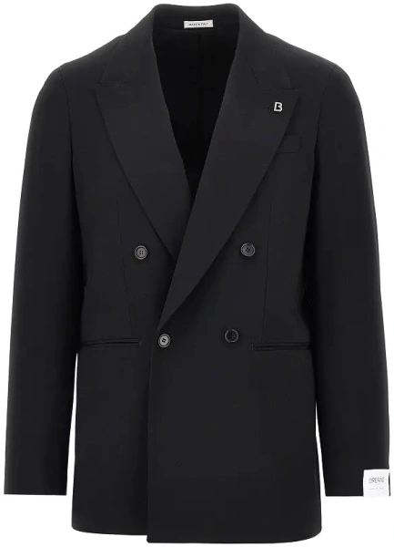 Jacheta 'Arezzo' wool-blend double-breasted jacket