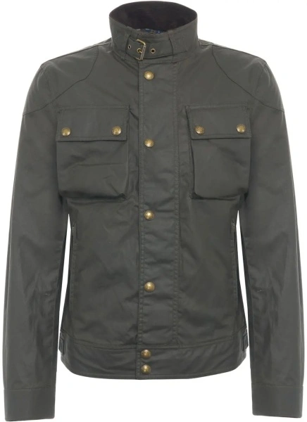 Jacheta Belstaff verde 'Racemaster'