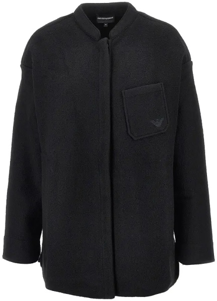 Jacheta Boiled wool oversized overshirt