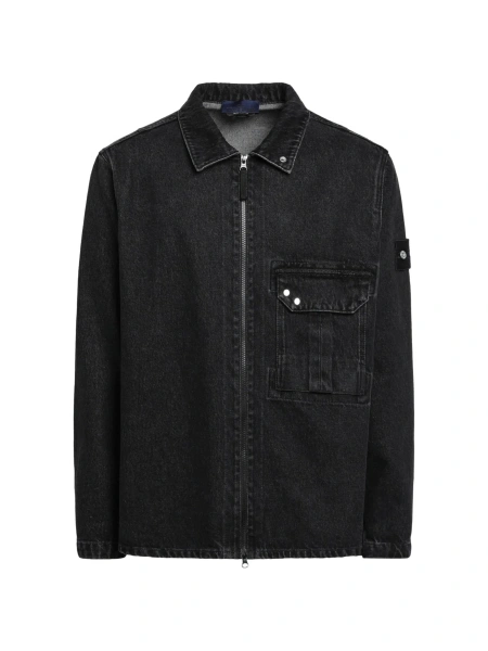 Jacheta camasa Stone Island neagra