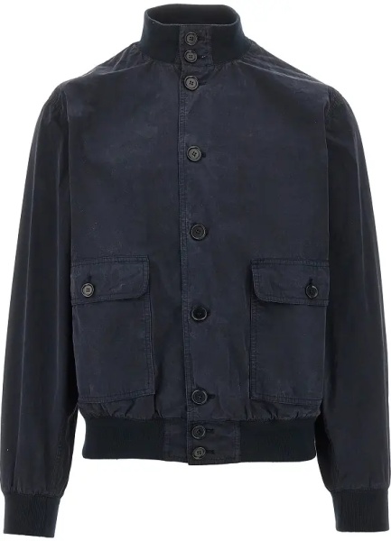 Jacheta Cotton canvas bomber jacket