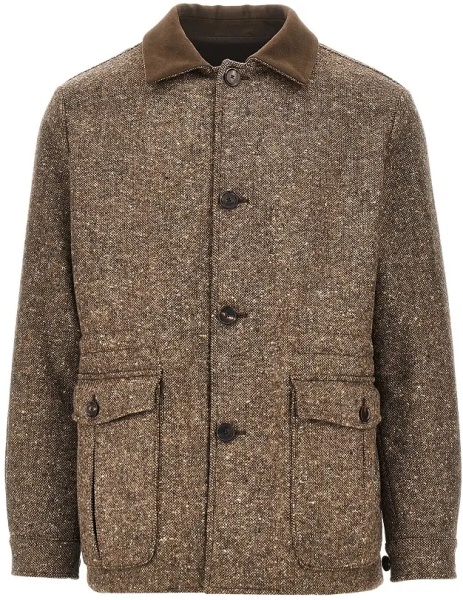 Jacheta 'Dalila' padded mouliné jacket