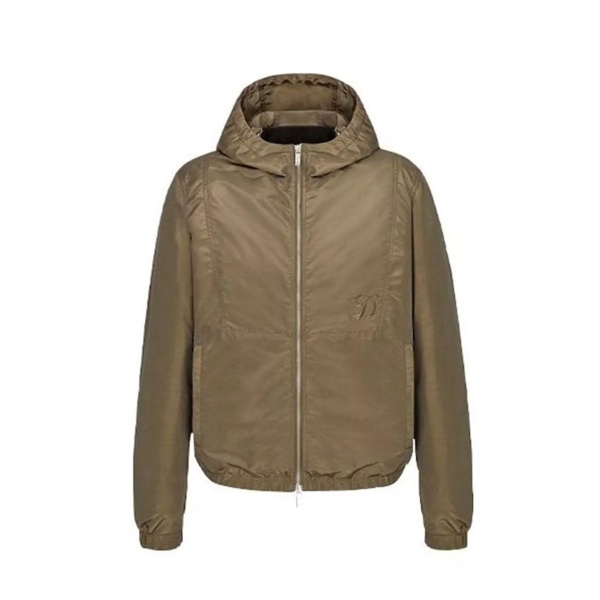 Jacheta Dior x Kenny Scharf Embroidered Logo Hooded Jacket