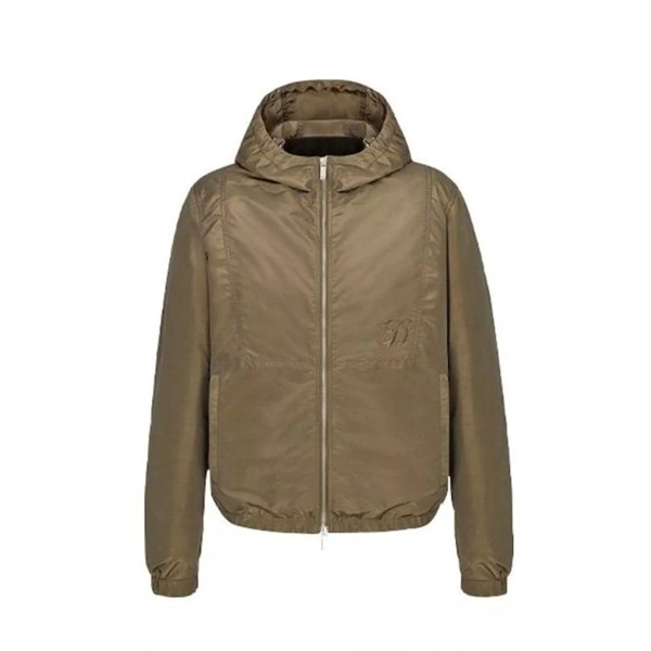 Jacheta Dior x Kenny Scharf Embroidered Logo Hooded Jacket