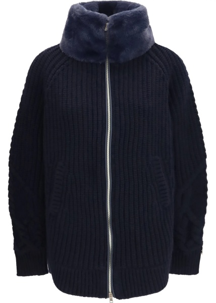 Jacheta High-neck fur Jacket