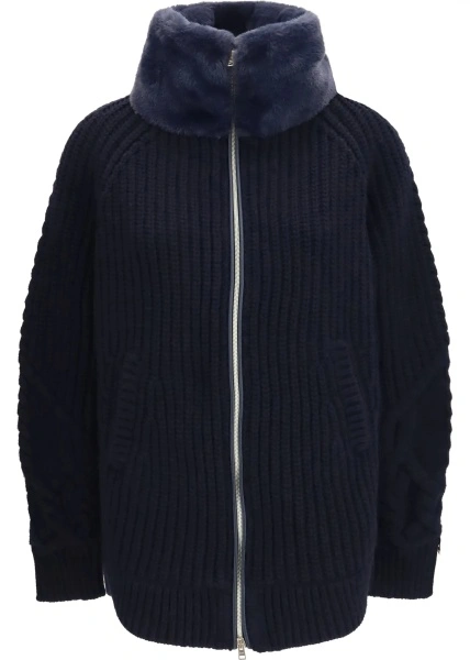 Jacheta High-neck fur Jacket