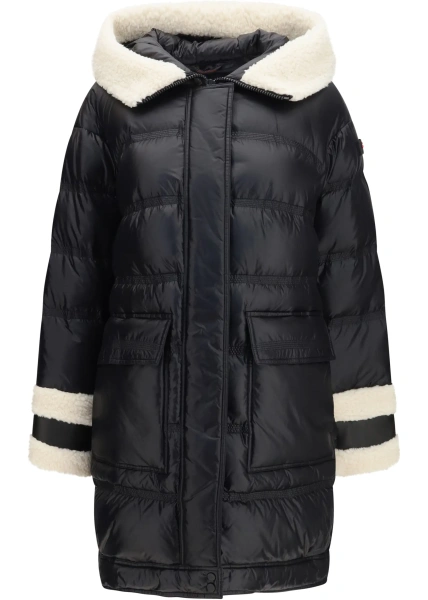 Jacheta Kunto BG 02 shearling-collar puffer Jacket