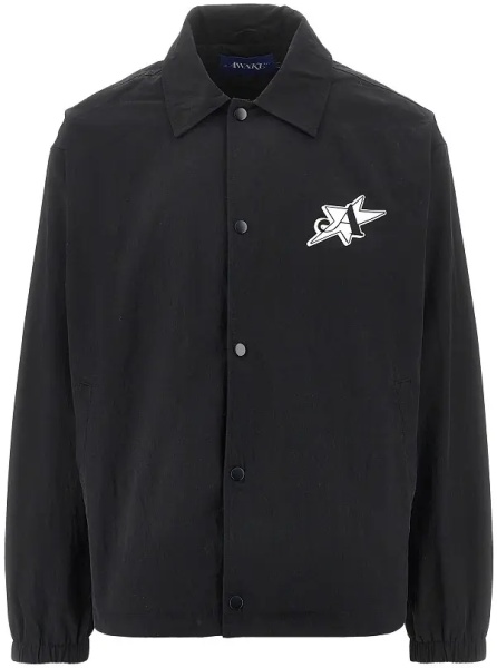 Jacheta 'L.E.S. Community' twill coach jacket