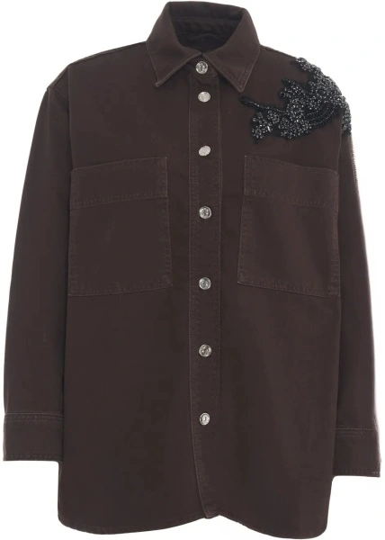 Jacheta Liu Jo Blue Denim maro din bumbac