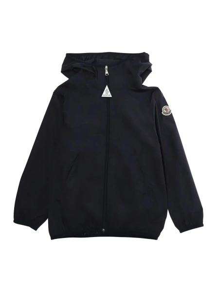Jacheta Moncler albastra din poliester