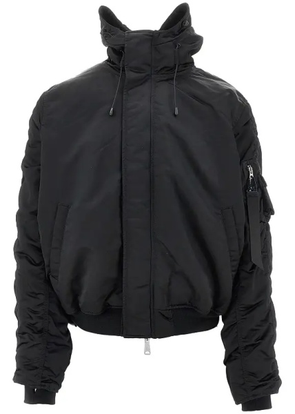Jacheta N-2B Base UV hooded bomber jacket